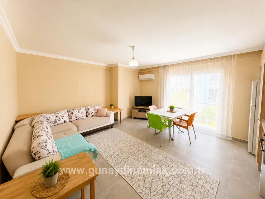 Ortaca Karaburun da full eşyalı kiralık 1+1 daire