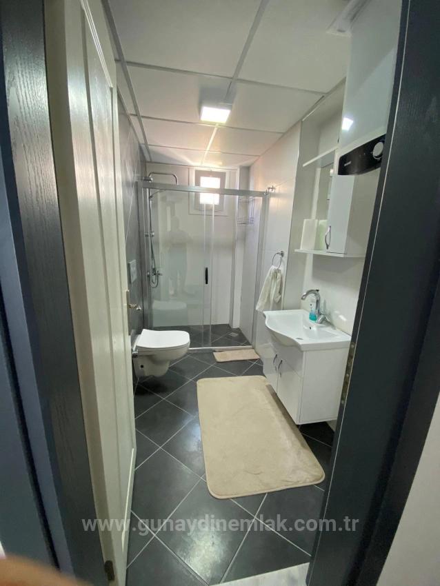 Dalaman Karaçalıda Eşyalı Geniş Satılık 1+1 Daire