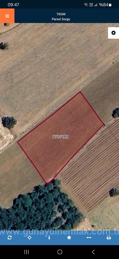 Denizli Acıpayamda 2.489 M² Tek Tapu Satılık Tarla