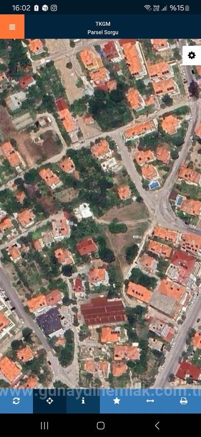 Günaydın Emlaktan Satılık 380 M² Tek Tapu Villalık Arsa