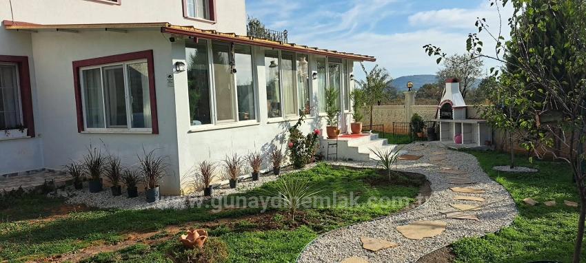 Günaydın Emlaktan Ula Kızılyakada 3+1 Özel Yapım Full Eşyalı Satılık Villa