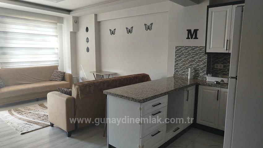 Ortaca Merkez De Eşyalı Kiralık Geniş 1+1 Daire