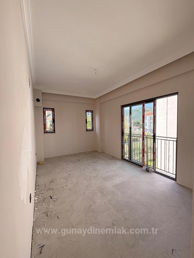 Muğla Ortaca Karaburun Mah. Geniş Havuzlu 1+1 Satılık Daire