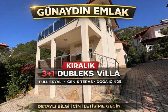 Ortaca Sarıgerme Mah. Dubleks 3+1 Full Eşyalı Kiralık Müstakil Daire