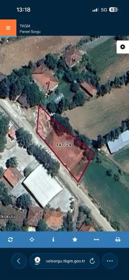 Denizli Beyağaç'ta Satılık 928 M2 Tek Tapu Villa Arsası - %40 İmarlı