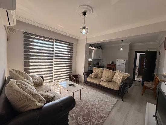 Ortaca Cumhuriyet'te Kiralık 1+1 Daire - Full Eşyalı
