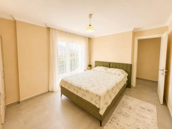 Ortaca Karaburun da full eşyalı kiralık 1+1 daire
