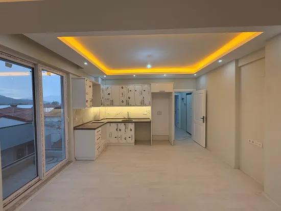 Ortaca Cumhuriyet de Sıfır 1+1 Satılık Daire, Kat Mülkiyetli, Krediye Uygun