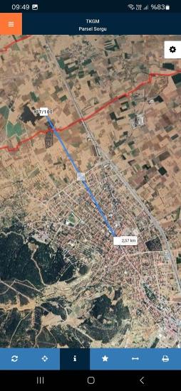 Denizli Acıpayamda 2.489 M² Tek Tapu Satılık Tarla