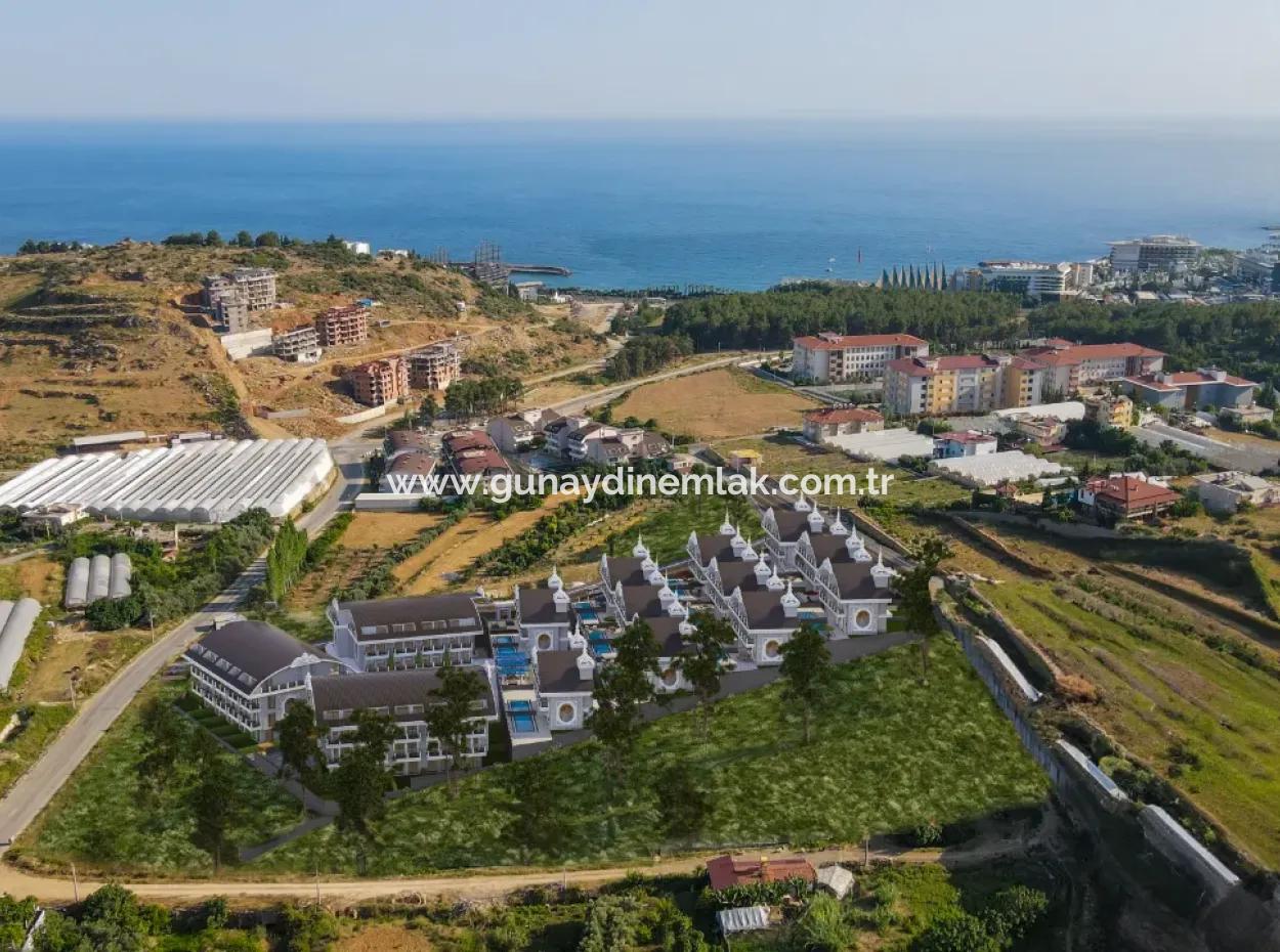 Antalya Alanyada 2+1 Residence Bahçe Dublex Satılık Lux Daireler