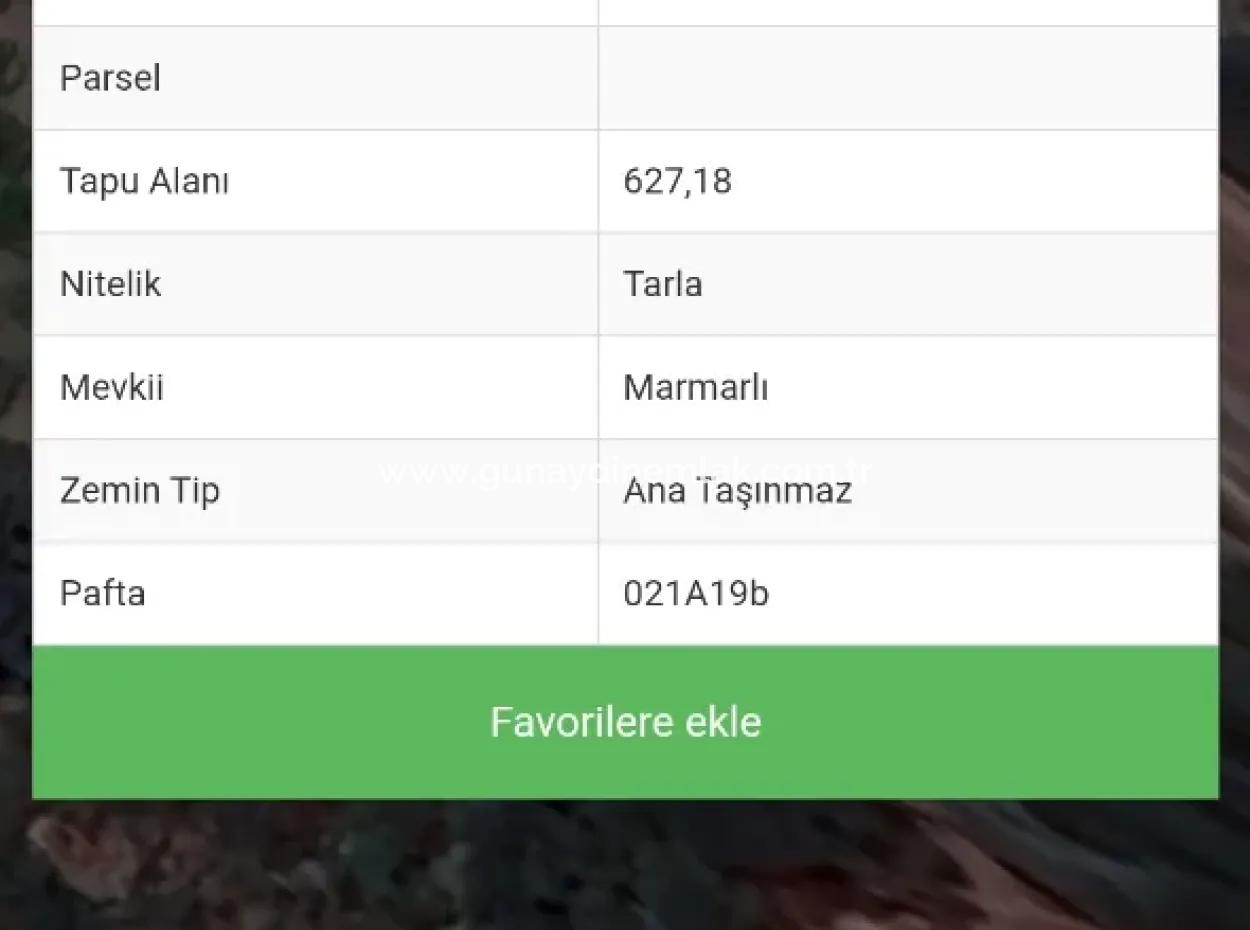 Okçularda 314 M2 Hisseli Satılık Tarla