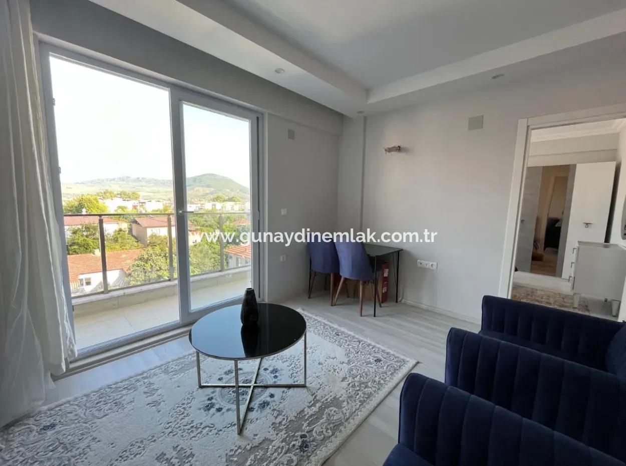 Dalaman Cadde Üzerinde Eşyalı 1+1 Satılık Daire
