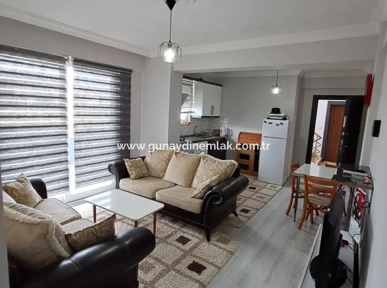 Ortaca Cumhuriyet De 1+1 Eşyalı Kiralık Daire