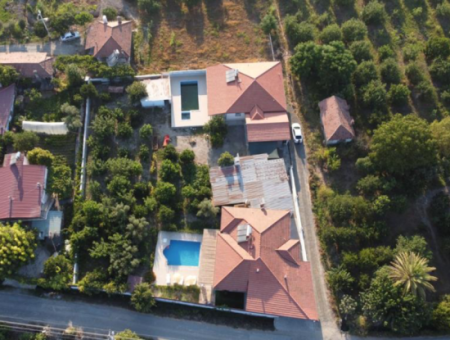Ortaca Yeşilyurt Da 2.850 M2 Arsa İçinde 2 Adet Havuzlu Satılık Villa Arsası.