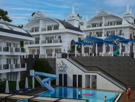 Antalya Alanyada 2+1 Residence Bahçe Dublex Satılık Lux Daireler