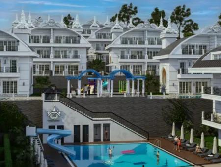 Antalya Alanyada 2+1 Residence Bahçe Dublex Satılık Lux Daireler