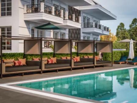 Antalya Alanyada 2+1 Residence Bahçe Dublex Satılık Lux Daireler