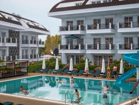 Antalya Alanyada 2+1 Residence Bahçe Dublex Satılık Lux Daireler