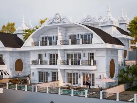 Antalya Alanyada 2+1 Residence Bahçe Dublex Satılık Lux Daireler