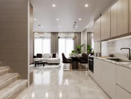Antalya Alanyada 2+1 Residence Bahçe Dublex Satılık Lux Daireler