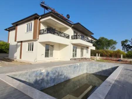 Ortaca Arıkbaşında Yüzme Havuzlu Satılık Sıfır 2+1 Daire