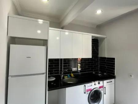 Günaydın Emlak'tan Antalya Sidede Satılık 1+0 Eşyalı Havuzlu Sitede Stüdyo Daire