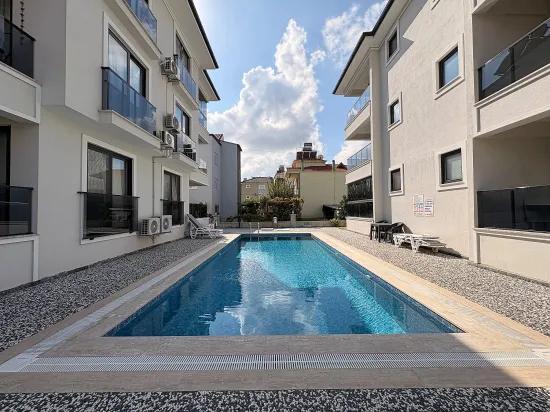 Ortaca Beşköprü'de Havuzlu 2+1 Kiralık Daire, Merkezi Konumda